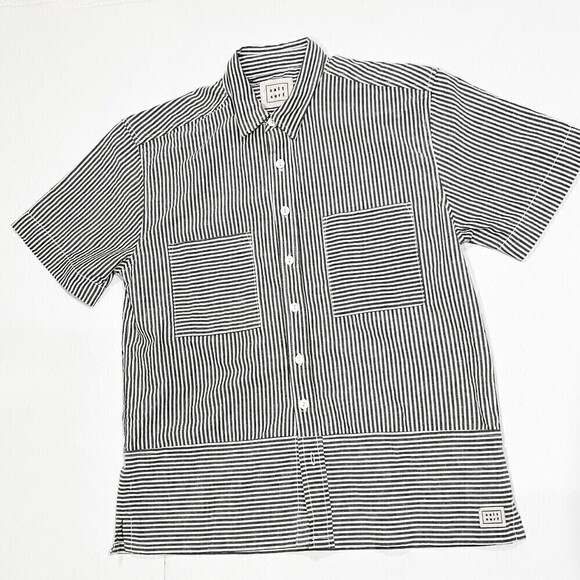 Salt Surf Button Down Striped Shirt - Picture 1 of 9